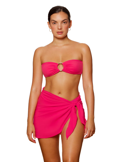 Catalina Sarong - Guava Pink - Shayla swimwear