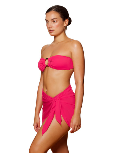 Catalina Sarong - Guava Pink - Shayla swimwear