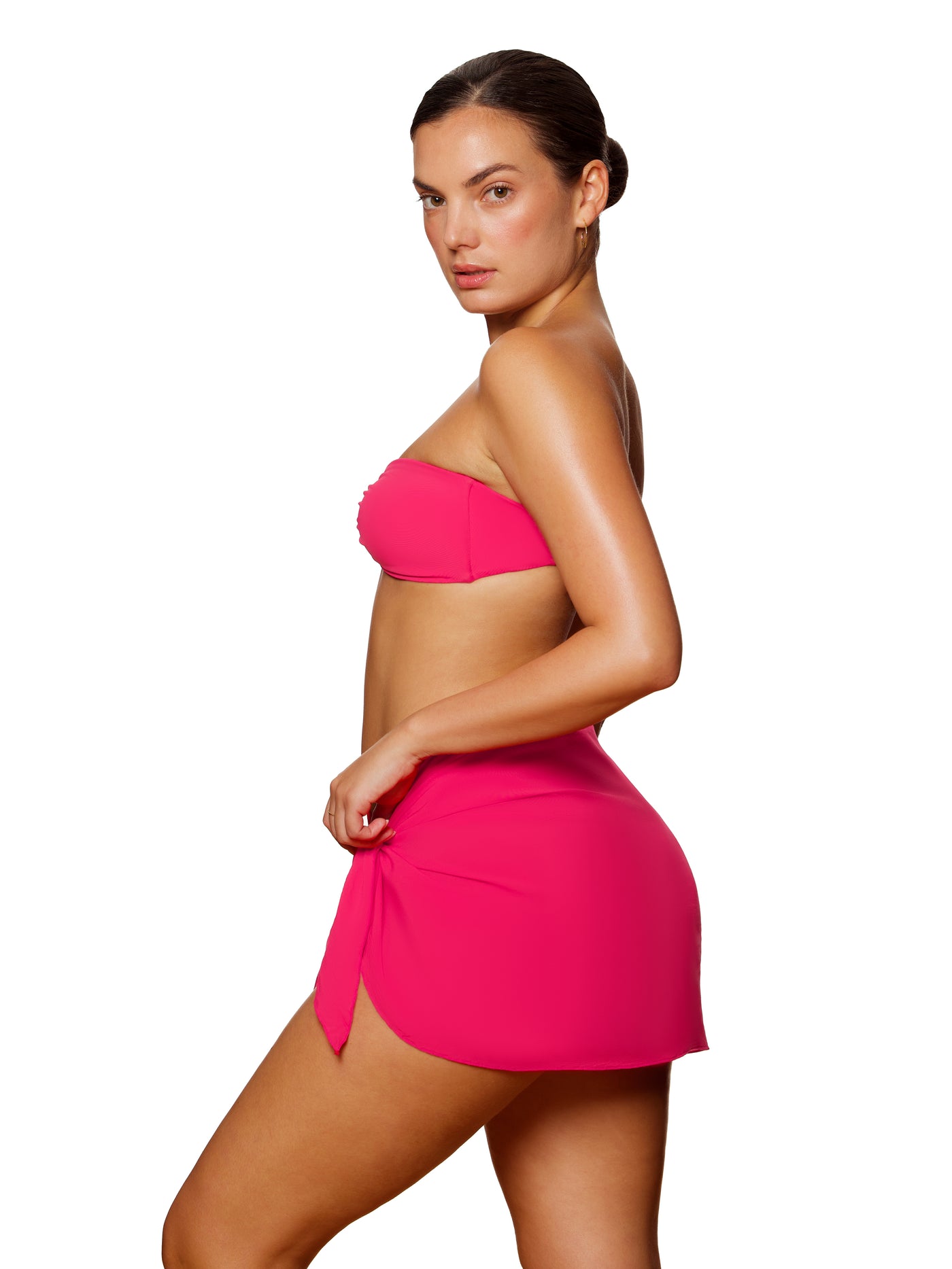 Catalina Sarong - Guava Pink - Shayla swimwear